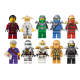 86928 Vafa eroi Lego Ninjago 30x20cm